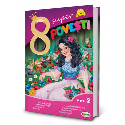 8 Super Povești, vol 2 Albă ca Zăpada