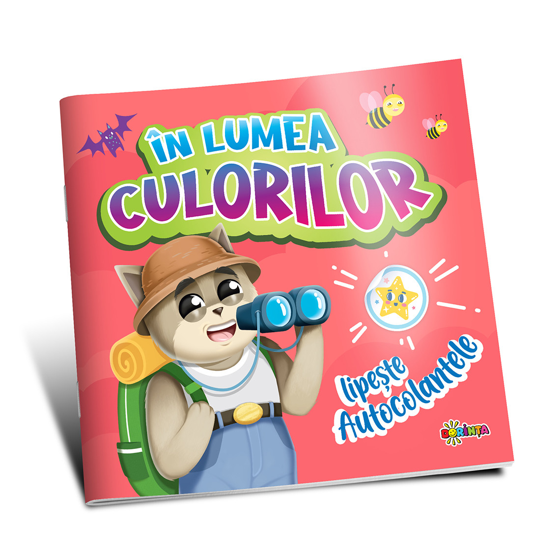 Lipește autocolante. În lumea culorilor