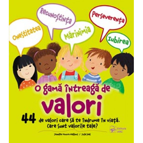 O gamă întreagă de valori. (44 de valori)