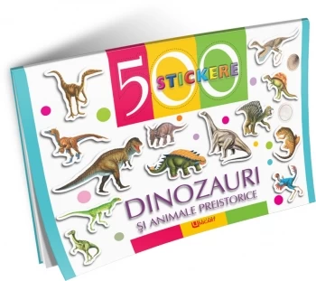 500 Stickere-Dinozauri