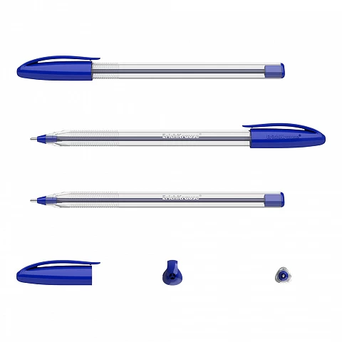 Pix pe ulei ErichKrause® U-108 Classic Stick, Ultra Glide Technology, ink color: albastru