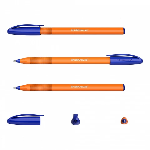 Pix pe ulei ErichKrause® U-108 Orange Stick, Ultra Glide Technology, albastru