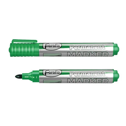 Marker permanent,  verde