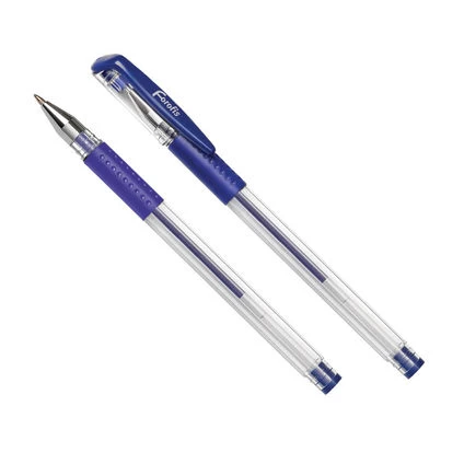 Pix cu gel albastru 0.5mm (reincarcabil) ""OFFICE""