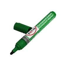 Marker permanent verde varf rotund Fatih