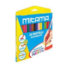Creioane colorate 3.3 mm, set 24 cul.