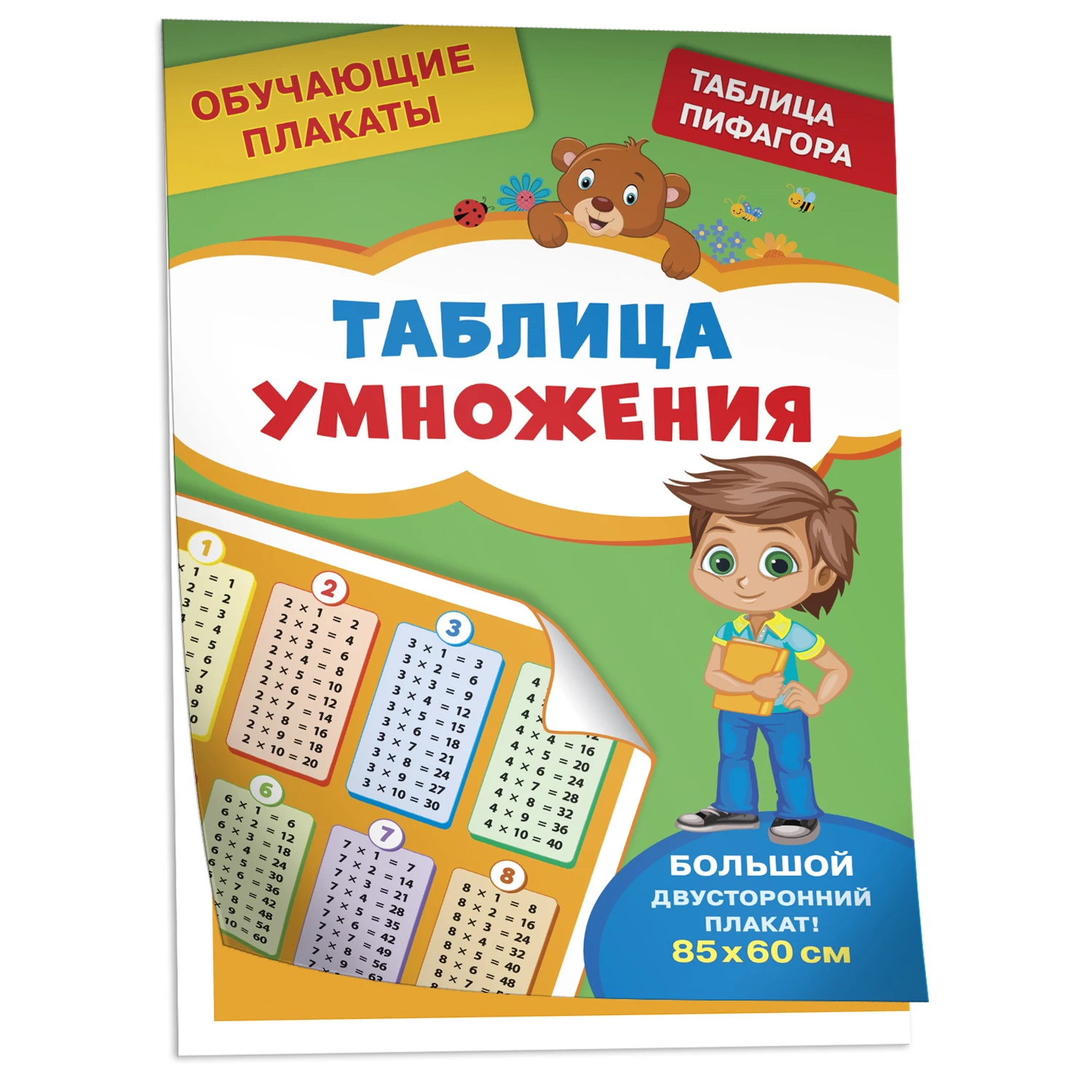 Обучающие плакаты. Таблица умножения