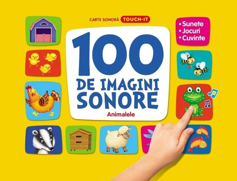 100 de imagini sonore ,,Animale"
