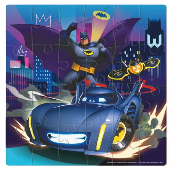 Puzzle «Batwheels:  Batmobilul Bam», seria Progressive, 24 el