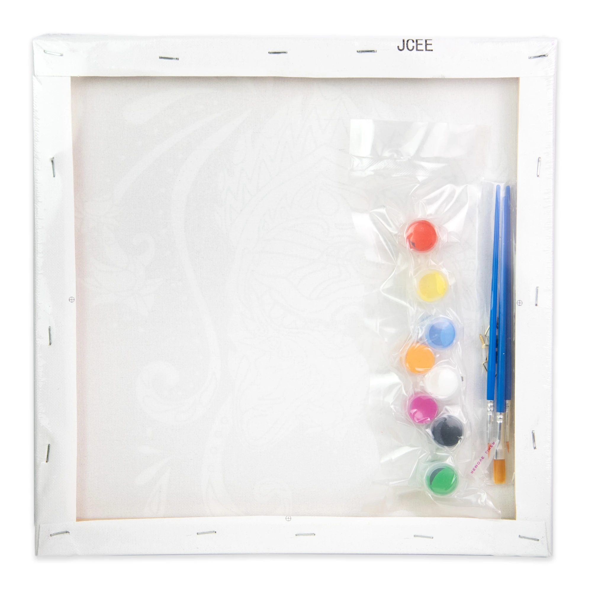 Set de desen Antistress 30x30 cm "Păun"