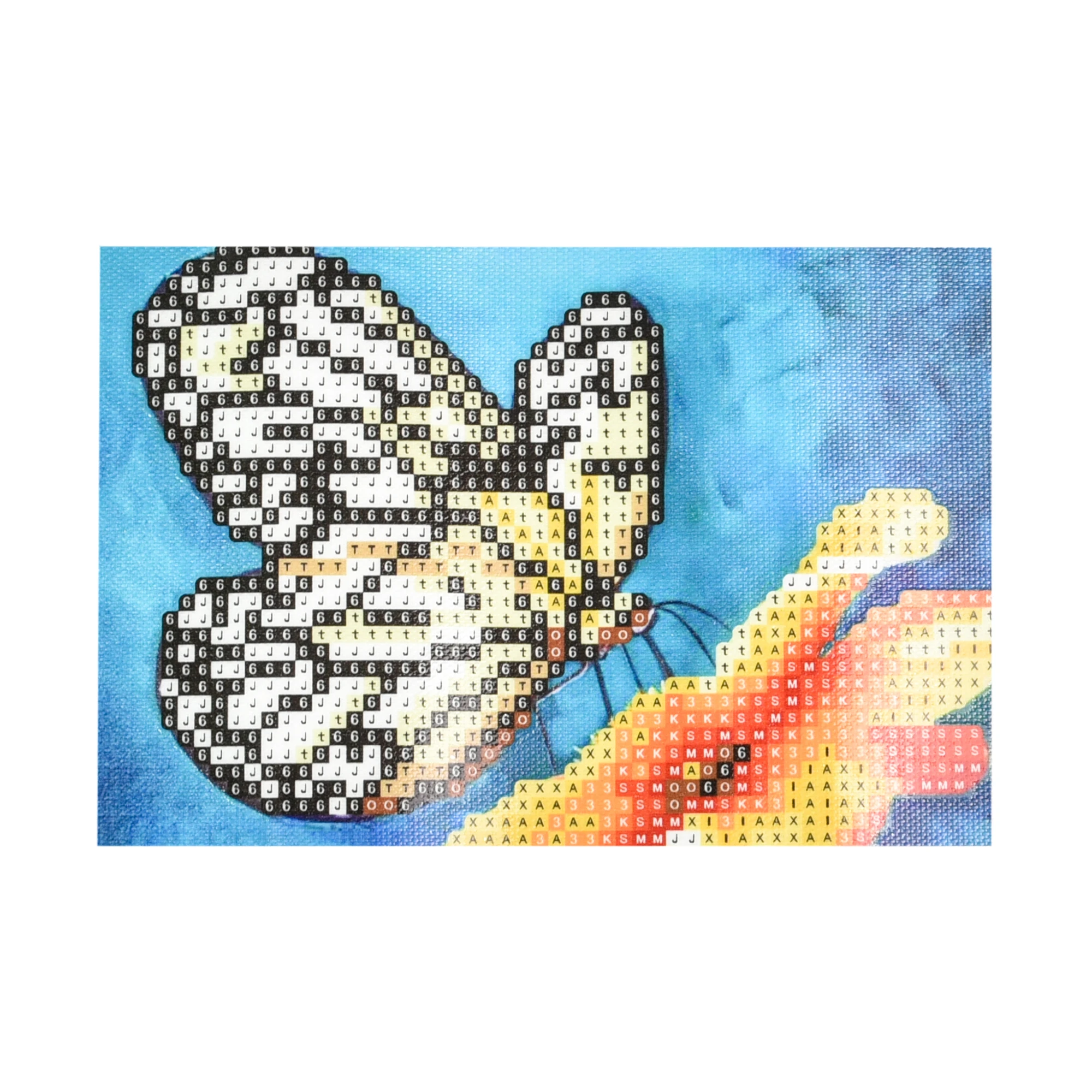 Mozaica cu Diamante 10x15 cm "Fluture fermecător"