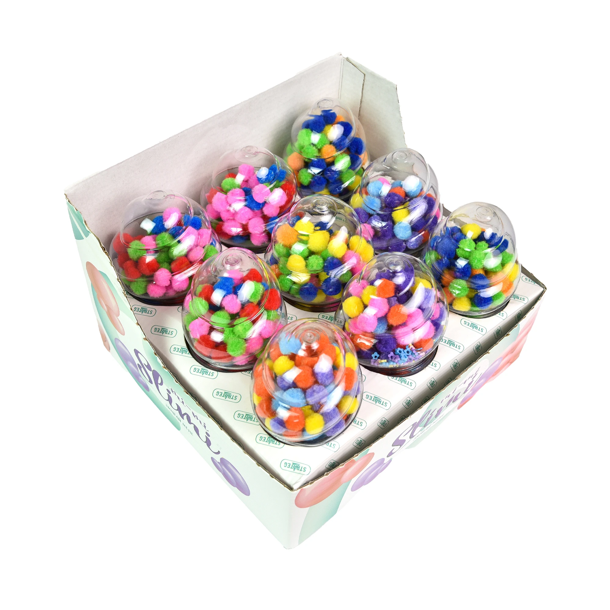 Slime set Mi-mi Slimi 140 gr.div.cul.(9)