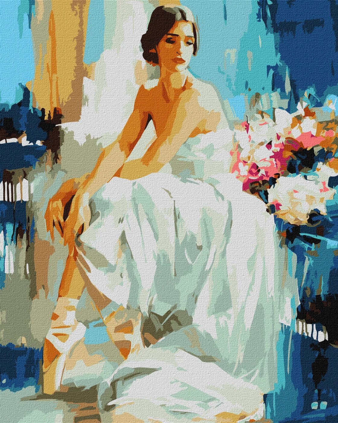 Tablouri pe numere Ideyka "Viata mea - balet" 40x50cm