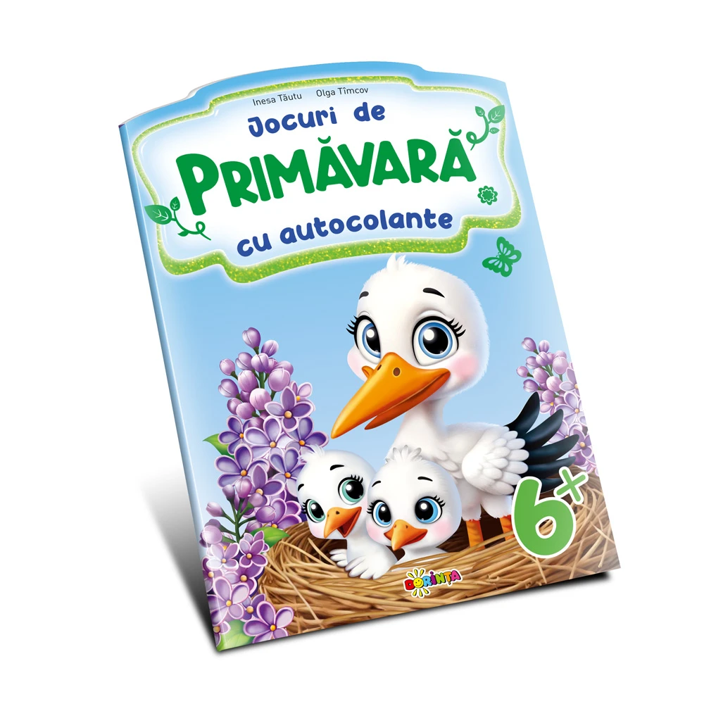 Jocuri de Primăvară. Cu autocolante: 6+