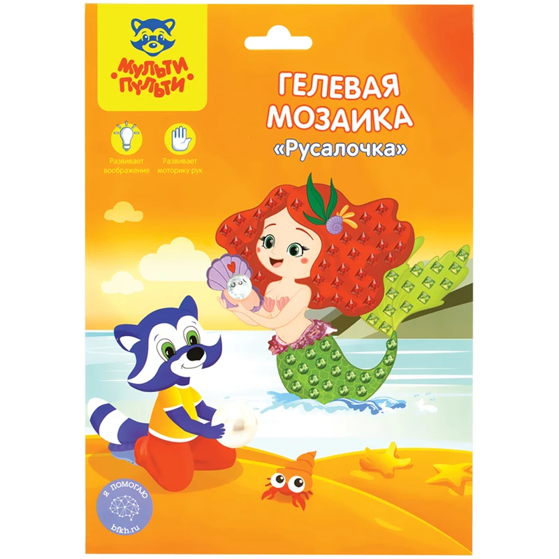 Mozaica cu gel "Sirena" MULTI PULTI