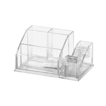 Organizator plastic pu birou (transp)