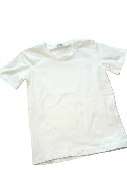Tricou alb baieti
