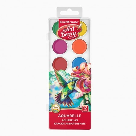 Acuarela 12 cul. Artberry