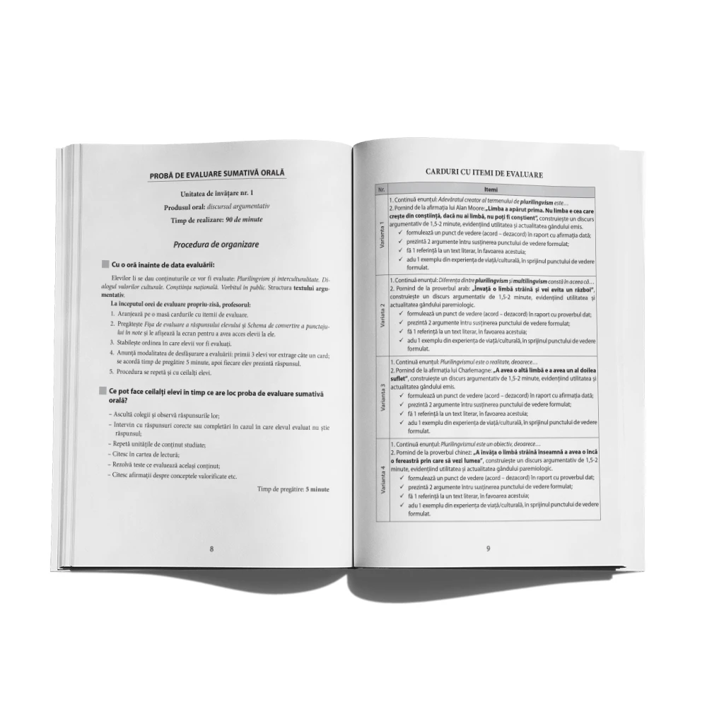 Limba si literatura romana. Teste de evaluare. Bacalaureat. Clasa a 12-a Profil umanistic