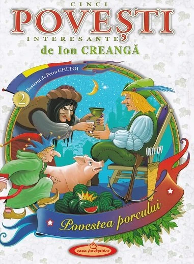 titlu Cinci povesti interesante de Ion Creanga vol.2