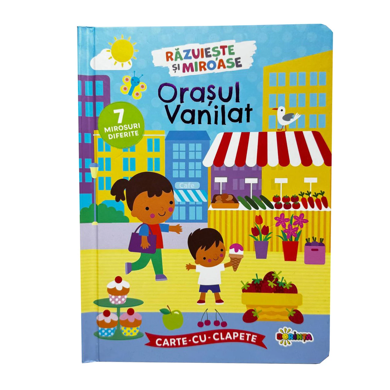 Carte cu clapete. Oraşul Vanilat (7 mirosuri diferite)