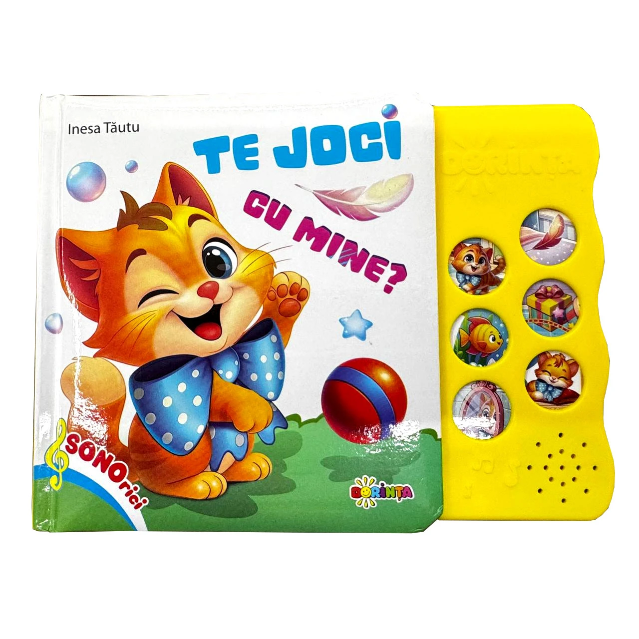 Carte cu sunete. Te joci cu mine?