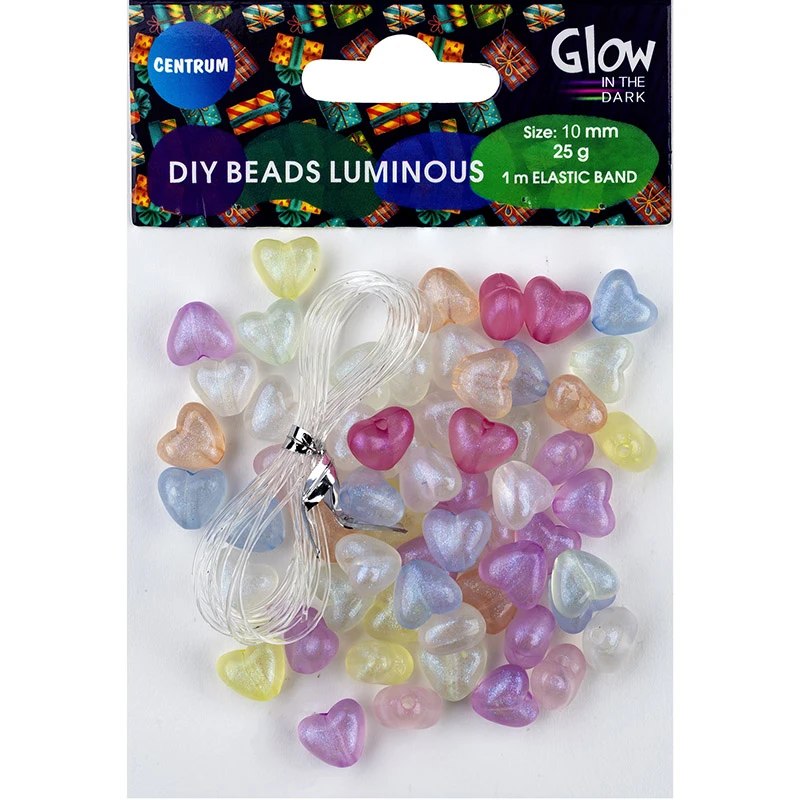 Set de creatie mergele "Hearts" d.10mm 25g (12) / Centrum