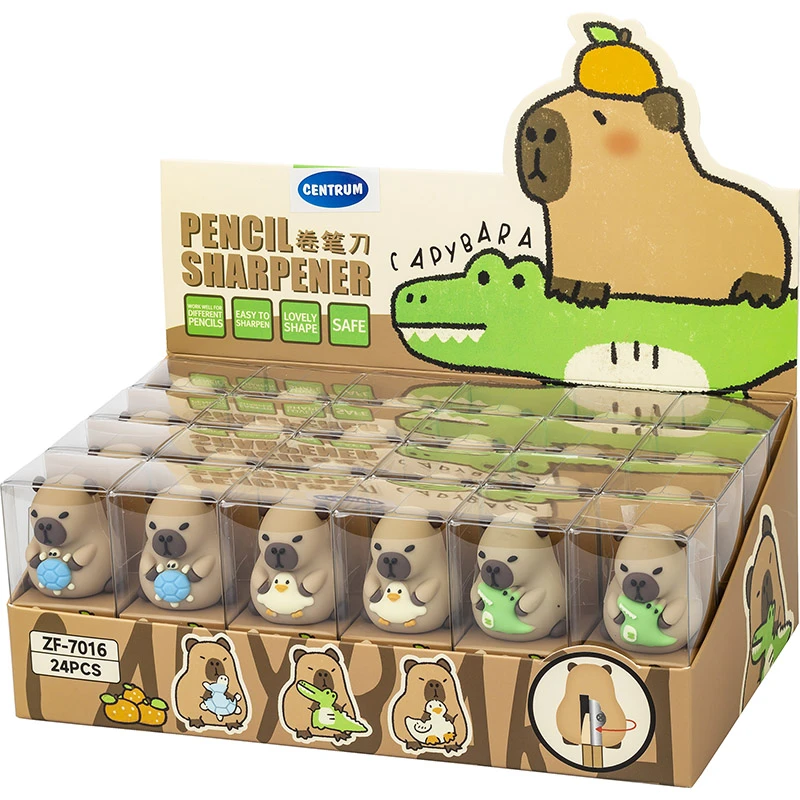 Ascutitoare plastic "CAPYBARA" (24) / Centrum