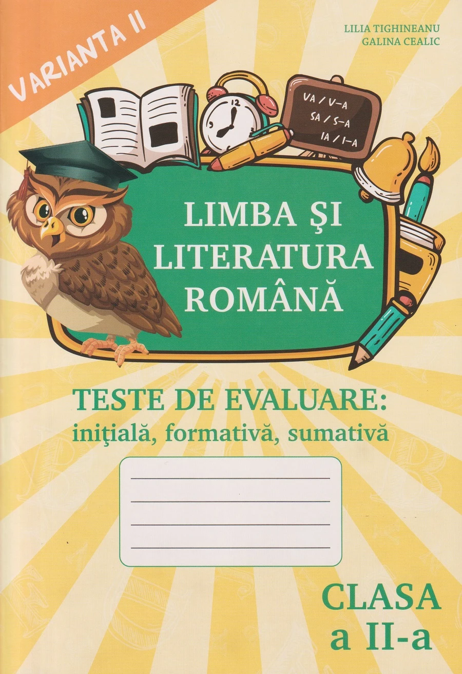 Limba romana cl.2 Teste de evaluare v.2
