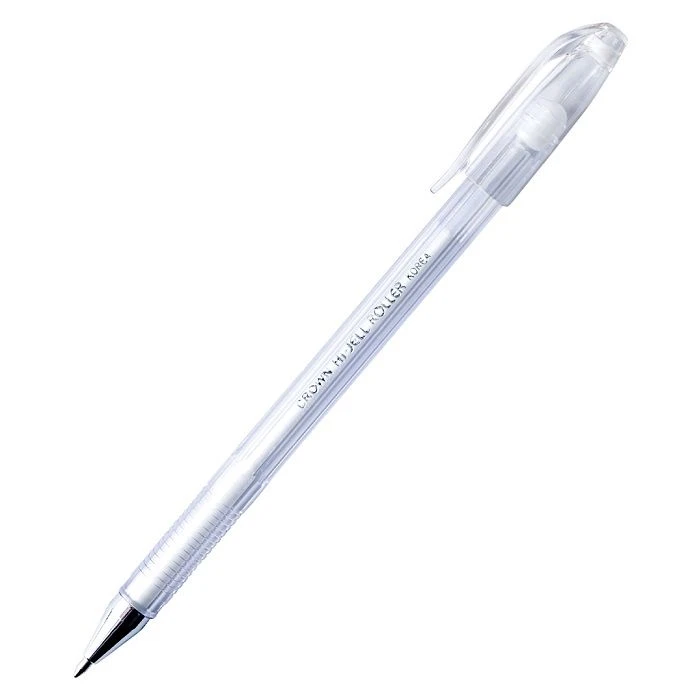 Pix cu gel "Hi-Jell Pastel", alb pastel, 0,8mm(12)