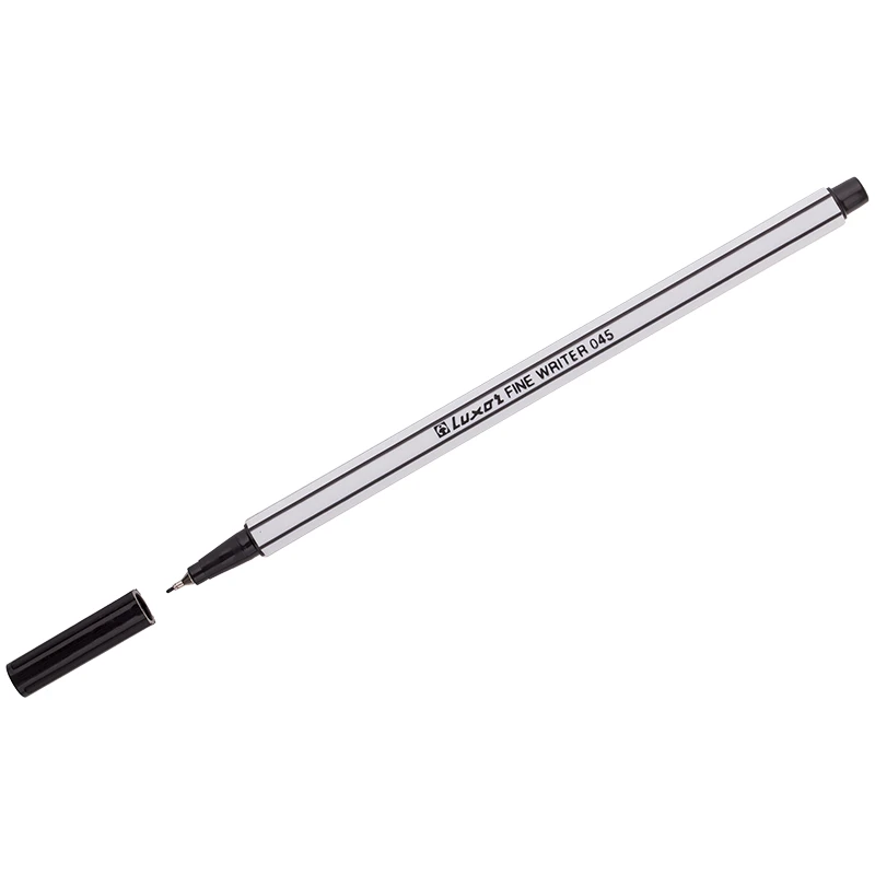 Fineliner negru 0,8mm (12) "Fine Writer 045" Luxor