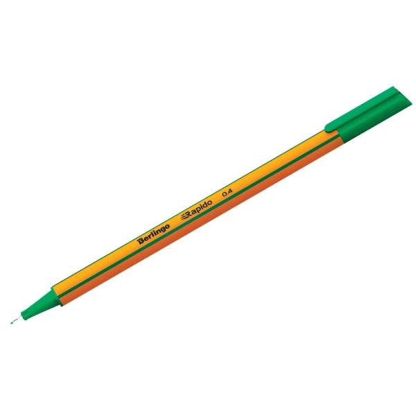 Fineliner verde 0,4mm (12) "Rapido" Berlingo