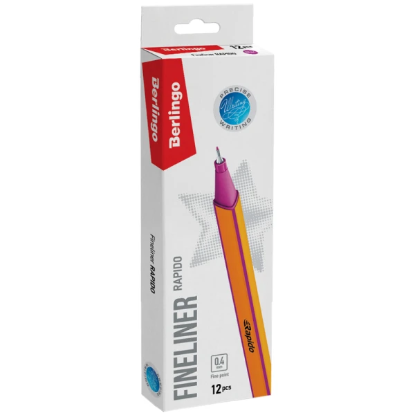 Fineliner liliachiu 0,4mm (12) "Rapido" Berlingo