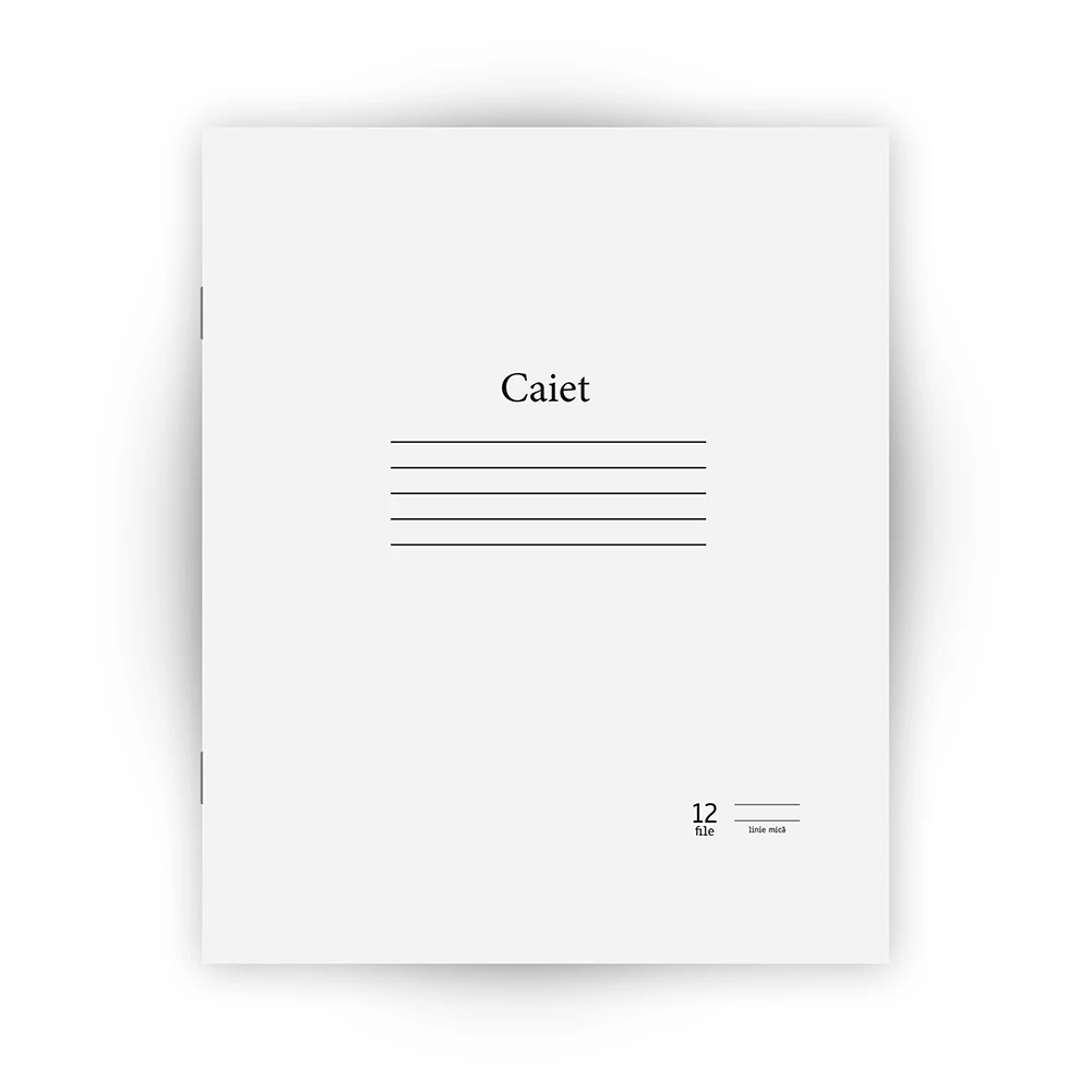 Caiet 12 foi linie mica (Dorinta)
