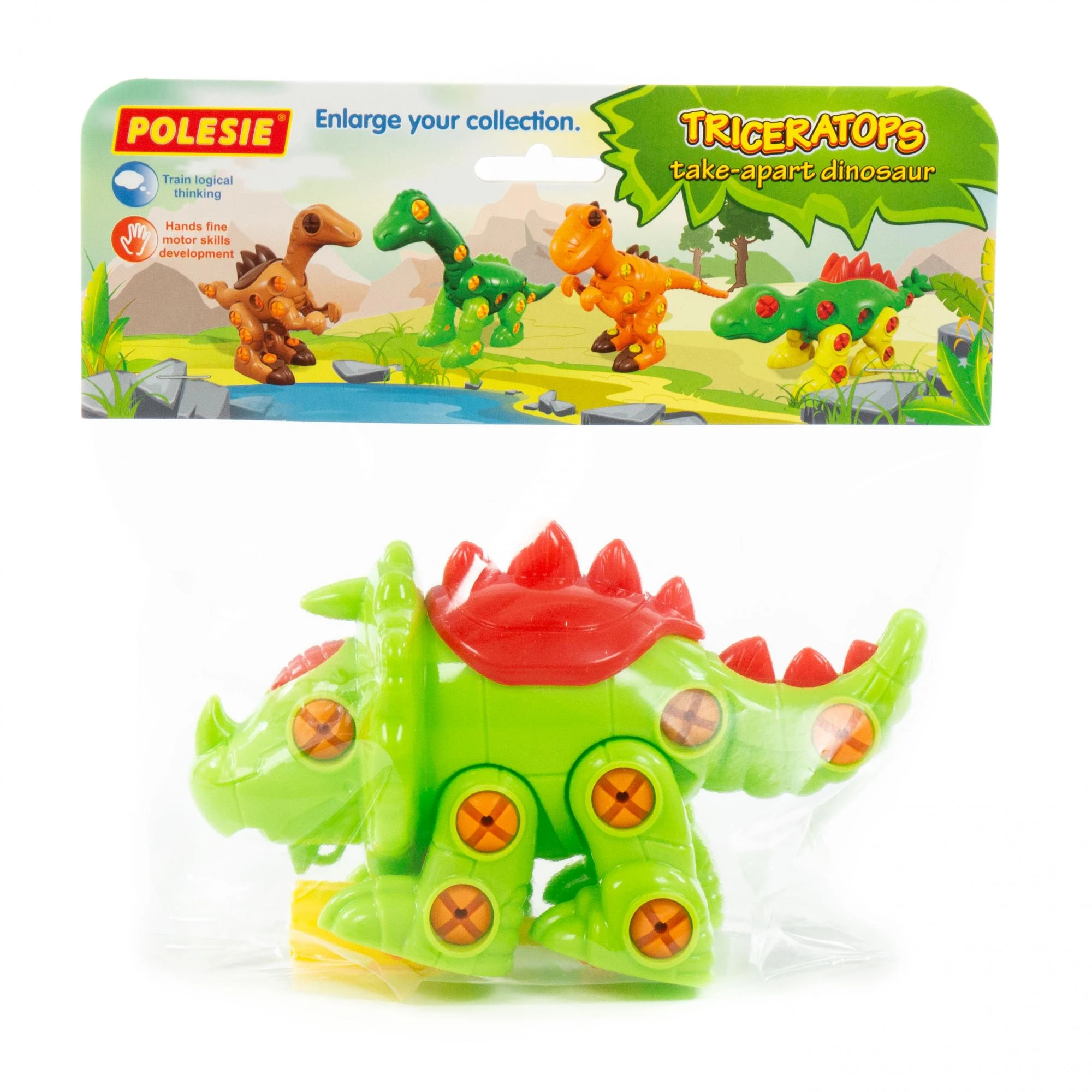 Jucarie dinozaur-constructor 32elem.  (76717)