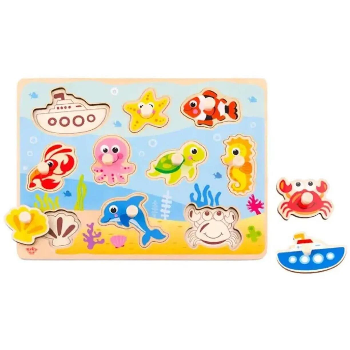 Jucarie puzzle din lemn TY856 (43178)