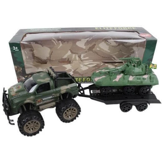Jucarie trailer cu tanc (90508)