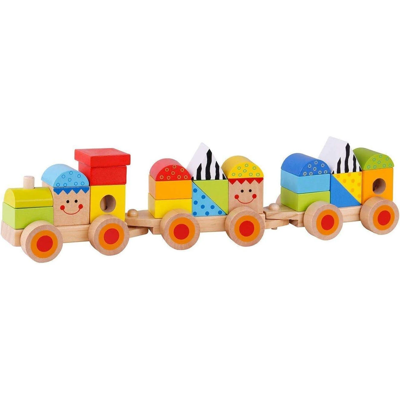 Jucarie trenut din lemn TKB383 (41181)