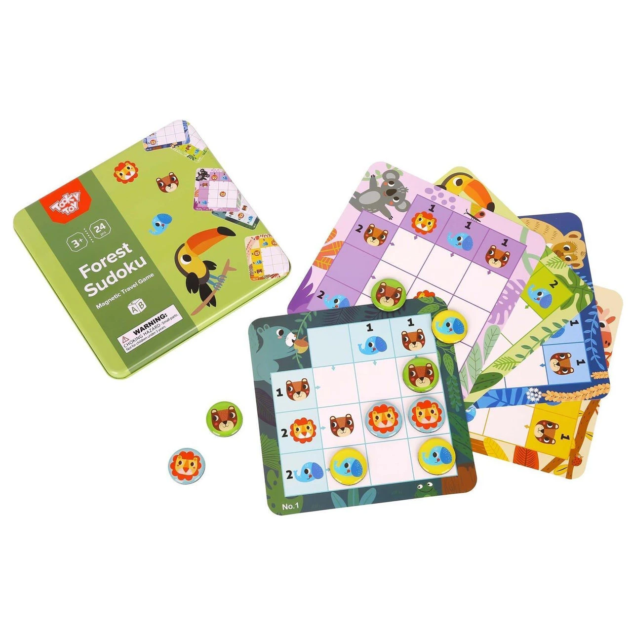 Jucarie Sudoku cu animale de padure TL630 (41075)