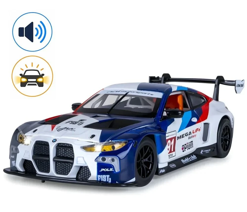 1:24 BMW M4 GT3 albastru (68282A/1)