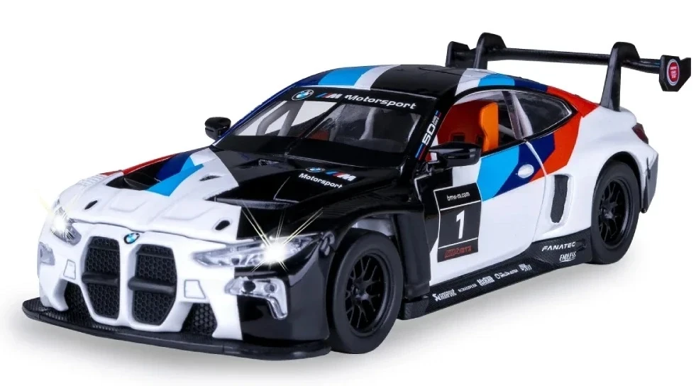 1:24 BMW M4 GT3 negru (68282A/2)