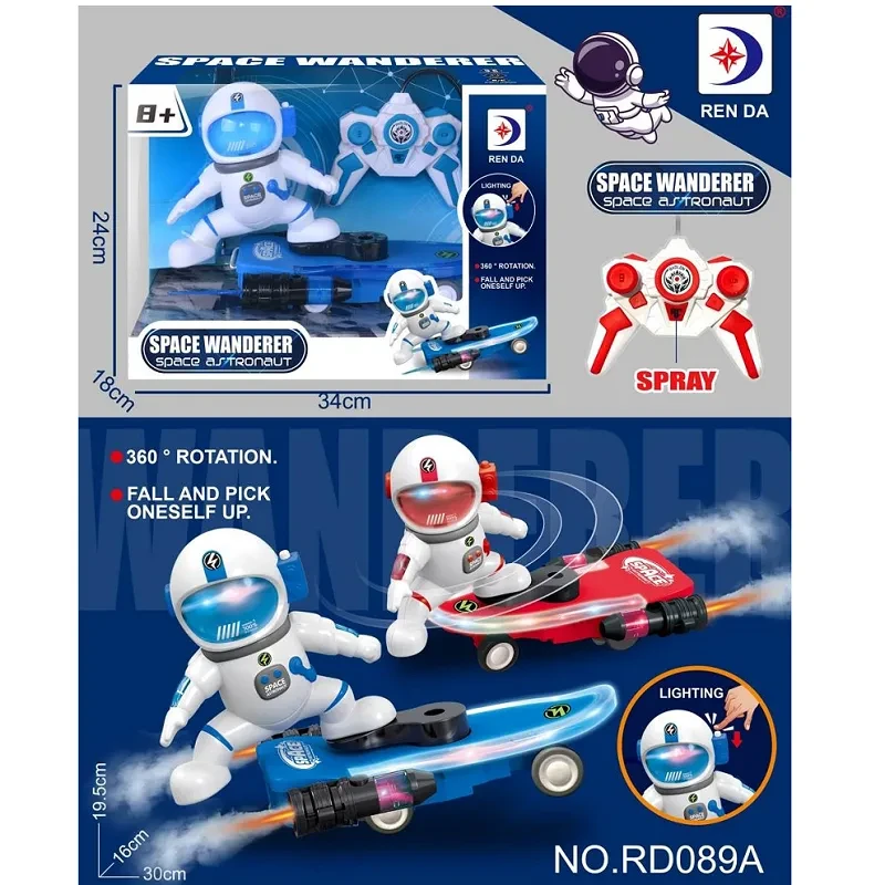 Masina Space astronaut cu R/C cu sunet si lumini 66770