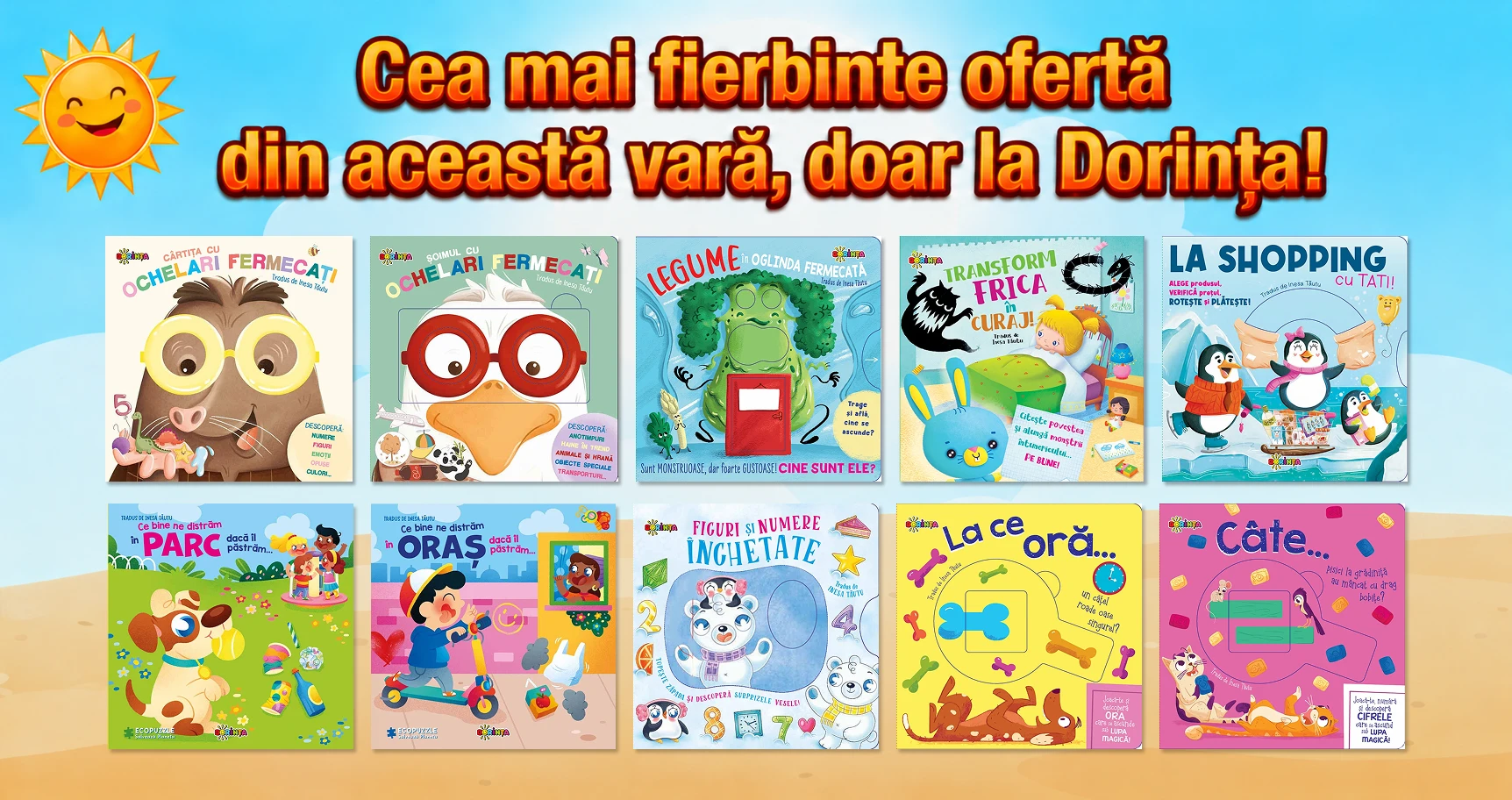 Noutățile verii la Librăria Dorința: Cum transformăm vacanța copiilor într-o aventură interactivă!