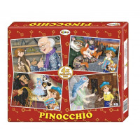 Puzzle Pinocchio (4 imagini în cutie)