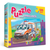 Puzzle Ambulanța 120 ps.