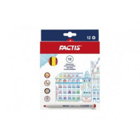 Carioci Factis 12 culori(5-10 mm) F0631212