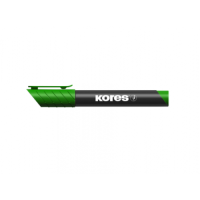 Marker Permanent Kores Verde (3mm/vârf rotund)
