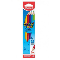 Creioane colorate MAPED Star, 6 culori