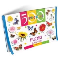 500 Stickere-Flori