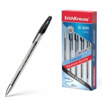 Pix gel ErichKrause® R-301 Classic  Gel Stick 0.5, ink color: negru